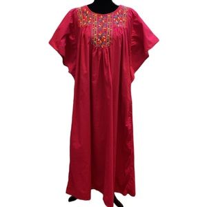 VTG Embroidered Cotton Dress